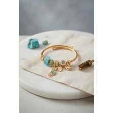 Lux Store Model Gold Renk Charmlı Bileklik