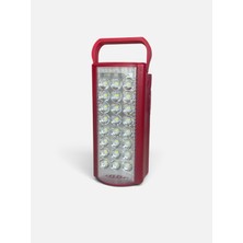 Barum Işıldak 24 LED Şarj Edilebilir Acil Durum Işıldağı USB Çıkışlı 6V
