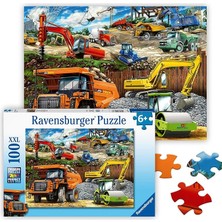 100 Parça Kamyonlar Puzzle