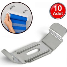 Alet Çantam Stor Zebra Perde Montaj Aparatı 10'Lu Paket Metal  Geniş - 4.5 Cm