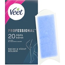 Professional Sir Ağda Bandı Bacak ve Vücut Bölgesi Hassas Ciltler Için 20'li