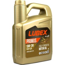 Primus C3 5W/30 La 4 Lt Euro 4 - Euro 5 Uyumlu Tam Sentetik Partiküllü Motor Yağı