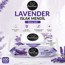 Papilion Lavanta Kokulu Islak Mendil 100'LÜ Paket