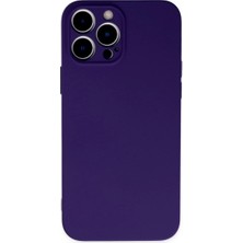 Uravas Store Iphone 13 Pro Max Kılıf Nano Içi Kadife Silikon - Mor