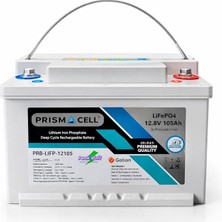 Volt Prismacell Serisi Lityum Lifepo4 12,8 Volt 105 Amper Yüksek Performanslı Karavan/tekne Aküs�