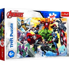 16431 100 Parça Kraft 5+ Yaş Çocuklar Yapboz, Disney Marvel Yenilmezler