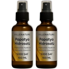 Hidrosolü, 2'li Set, Doğal Chamomile Hydrosol, %100 Saf Papatya Suyu, Nemlendirici ve Besleyici, 1