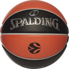 United Sports Unisex – Yetişkin Euroleague Varsity TF-150 Sz7 Top, Siyah/turuncu, 7
