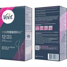 Professional Sir Ağda Bandı Bacak & Vücut Bölgesi Hassas Ciltler Için 12'li
