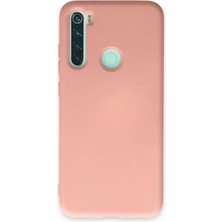 Marsilyan™- Xiaomi Redmi Note 8 Kılıf Nano Içi Kadife Silikon - Pudra