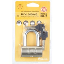 Kilit Yüksek Güvenlikli Çelik Asma Kilit 60MM Blisterli
