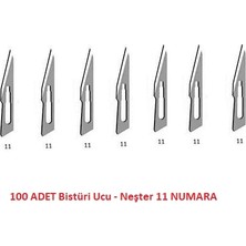 Savarga Bistü Ucu No 11 - Neşter - 100 Adet