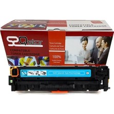 Qstar Hp 125A Cb541A 321A 211A Cy Mavi Muadil Toner Cp1215 Cp1217 Cp1515 Cp1518 Cm1312