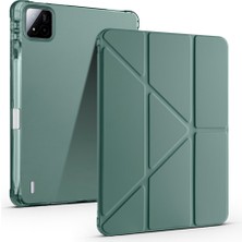 Nezih Case Poco Pad X1 Uyumlu Tri-Folding Kalem Bölmeli Uyku Modlu Akıllı Kılıf
