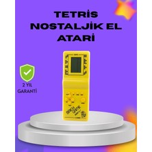 sbodurhome  Klasik Tetris Oyunu El Konsolu – Taşınabilir Pil ile Çalışan Retro El Aterisi