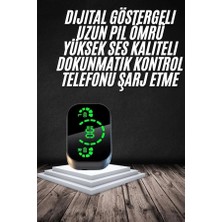sbodurhome  Yeni Nesil Bluetooth Kulaklık Çağrı Cevaplayabilen Dijital Göstergeli Powerbankli