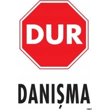 sbodurhome  Dur Danışma Uyarı Levhası 25X35 KOD:1601