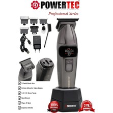 Powertec TR-2626 Profesyonel Sakal | Ense Tıraş & Çizim Makinesi