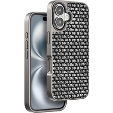 sbodurhome    iPhone 16 Brand Kapak - Gümüş