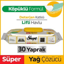 sbodurhome    Yüzey Temizlik Havlusu 30 Adet Yağ Çözücü
