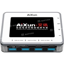 Kızılelma Teknik Aixun PF26 260W USB Qc 3.0 Akıllı Dijital Ekranlı Çok Kanallı Hızlı Şarj Cihazı