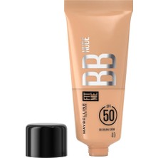 New York Fit Me Nude Cilt Bakımı Etkili Nemlendirici SPF50 Bb Krem - 40