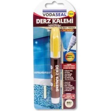 sbodurhome  Vodaseal Çift Uçlu Su Bazlı Kokusuz Kalıcı Derz Kalemi Bej