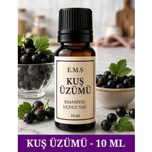 E.M.S Kuş Üzümü Uçucu Yağ Buhurdanlık Yağı Difüzör Esansı Oda Kokusu Kuş Üzümü Yağı Mum Esansı 10 Ml.