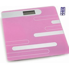 Markafox Dijital Cam Baskül Terazi 180 kg 50 gr Hassasiyet LCD Ekran 26X26 cm İ11-024