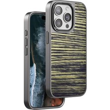 sbodurhome    iPhone 15 Pro Max Wave Kapak - Koyu Kahve