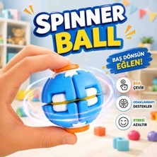 Eba Home Spinner Ball Bastıkça Dönen Rulmanlı Dönen Viral Stres Topu Stres Giderici Topçark