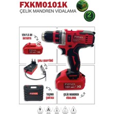 Fenix Kırmızı 10 mm Çelik Mandren