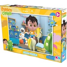 sbodurhome   Games Eymen ile Çimen 100 Parça Puzzle