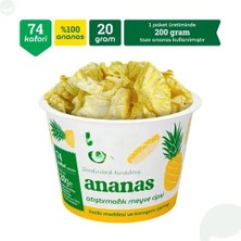 sbodurhome  Ananas Atıştırmalık Meyve Cipsi 20GR
