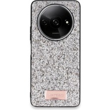 sbodurhome    Redmi A3 4g Bright Simli Kapak - Gümüş