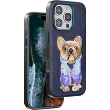 sbodurhome    iPhone 16 Pro Max Cute Desenli Kapak - Lacivert