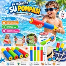 Erka 39 cm Köpük Su Pompası Deniz Havuz Plaj Su Tabancası Yaz Oyuncağı Çocuk Su Fırlatma Oyuncağı