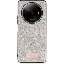 sbodurhome    Redmi A3 4g Bright Simli Kapak - Gold