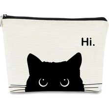 Belirtilmemiş Xspring Makyaj Çantası, Sevimli Temalı Küçük Makyaj Çantasıs, Fermuarlı Portatif Çantasıs