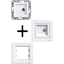 Belirtilmemiş Schneider Electric EPH4100121 Anten Telefon RJ11, Beyaz
