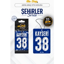 Otoshoptr Kayseri 38 Şehir Kokuları Serisi Oto Araç Kokusu