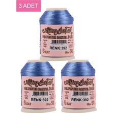 sbodurhome 3 Adet Altınbaşak Oya ve Dantel Ipi 20 gr -  - No: 392