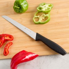 Belirtilmemiş Aryıldız Primo Ekmek Bıçağı Siyah 17 cm