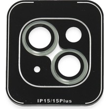 sbodurhome Joko Apple Iphone 15 Pvd Metal Kamera Lens - Açık Yeşil