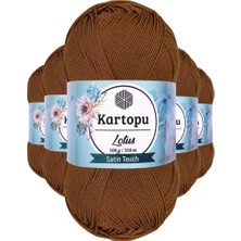 sbodurhome 5 Adet Lotus Bikini Büstiyer Bluz Örgü Ipi  K840 Koyu Hardal