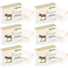 Belirtilmemiş El Yapımı Doğal Sabun, Eşek Sütü, 150 G, 6'lı Set
