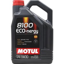 Motul 8100 Eco-Nergy 5W-30 Tam Sentetik Motor Yağı 4 Lt