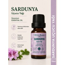 Minia Bahçe Sardunya (Itır) Uçucu Yağı – 10 ml | Saf ve KatkısızBitkisel Uçucu Yağ