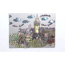 sbodurhome Istanbul Temalı Magnet ALK2231