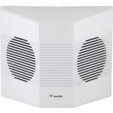 sbodurhome Westa WS-121T Beyaz 12 cm Çift Yönlü 10 Watt 70-100V Trafolu Sütun Hoparlör